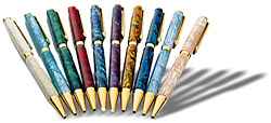 pens using Aqua Blue product
